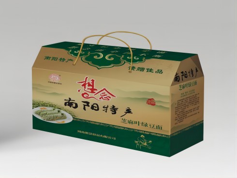 北京芝麻綠豆面手提式禮箱